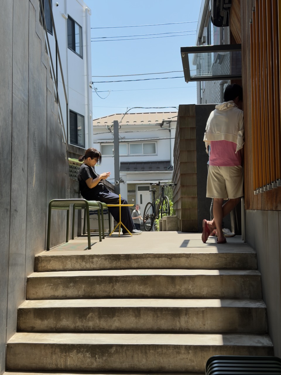 A quiet street in Kagurazaka