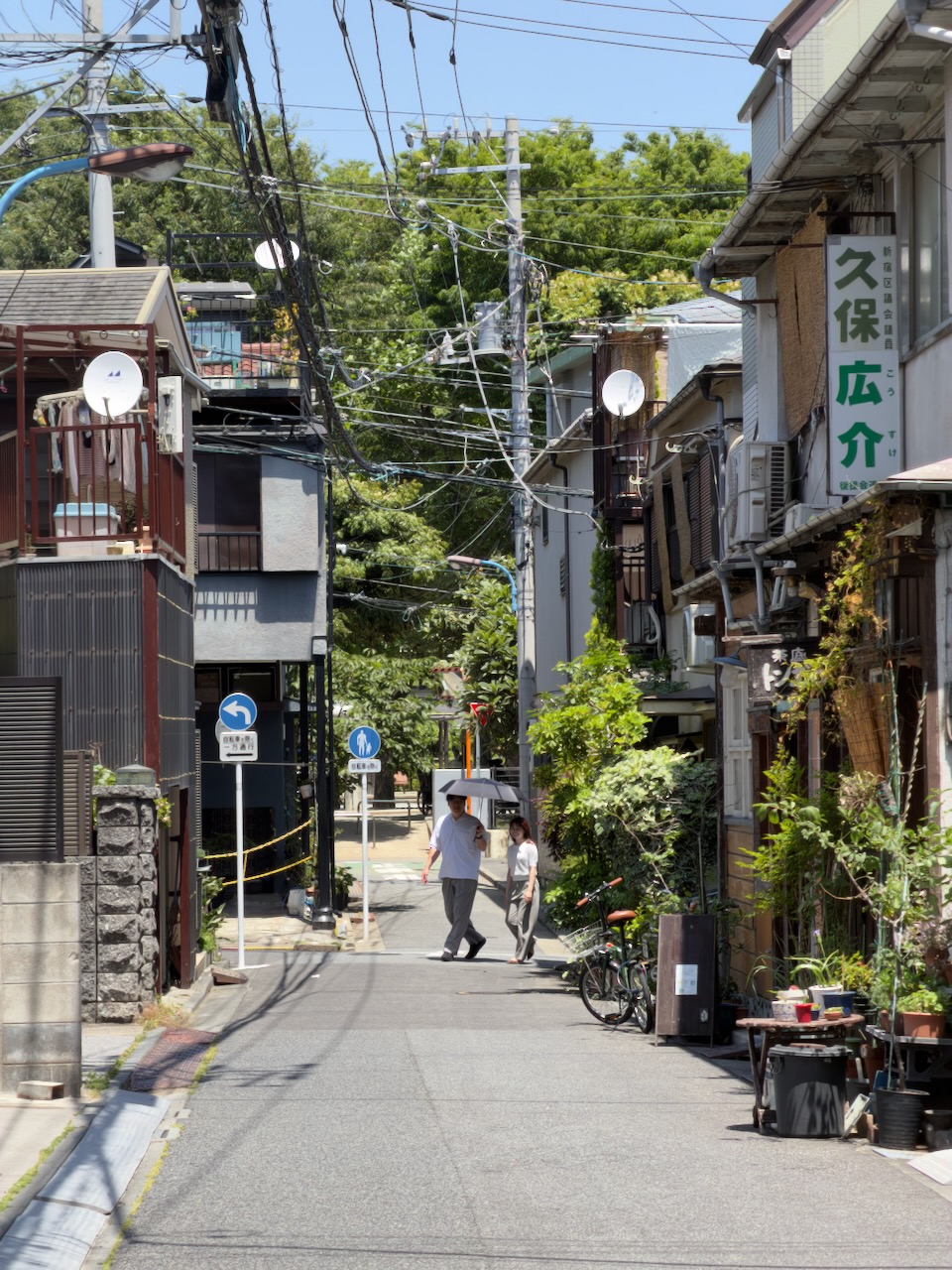 A little street in Kagurazaka
